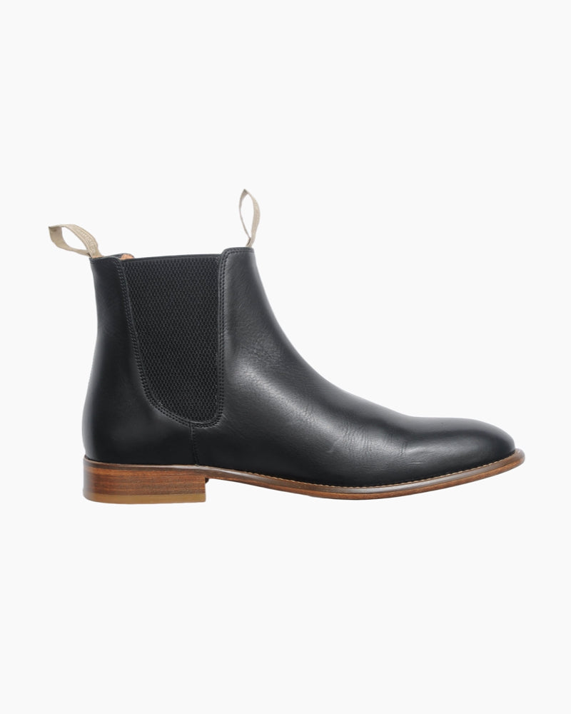 Men s Original Chelsea Boot Black Leather chelseaboot The Chelsea Boot Co Est. 1851